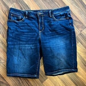 Denim Bermuda Jean shorts